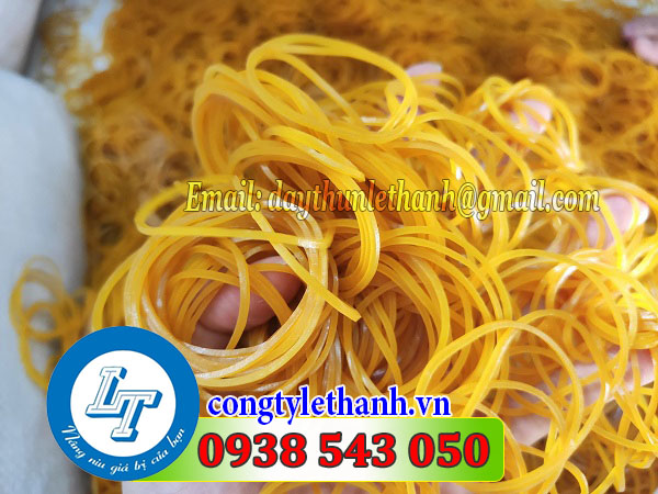 Dây thun, dây chun giá sỉ rẻ dây thun màu vàng 38mm