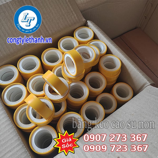 Mua băng keo cao su non giá sỉ rẻ ở đâu? Băng keo cao su non 10M PQ 9048