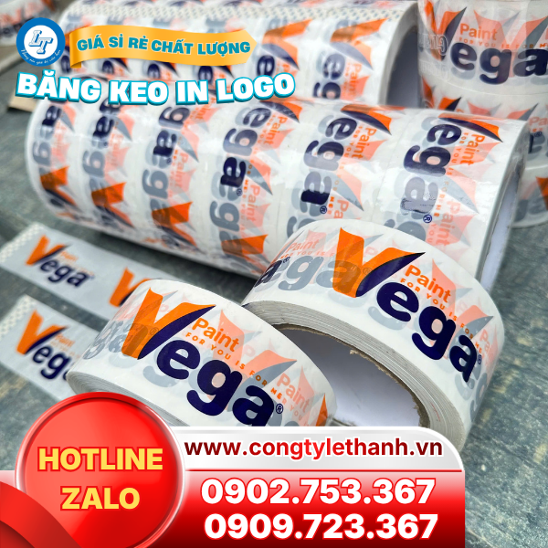 Dán thùng carton chuyên nghiệp với băng keo in chữ theo yêu cầu Băng keo in chữ trên nền màu
