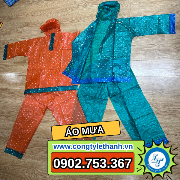 Áo mưa bộ trẻ em nhiều màu sắc Áo mưa bộ trẻ em nhiều màu sắc