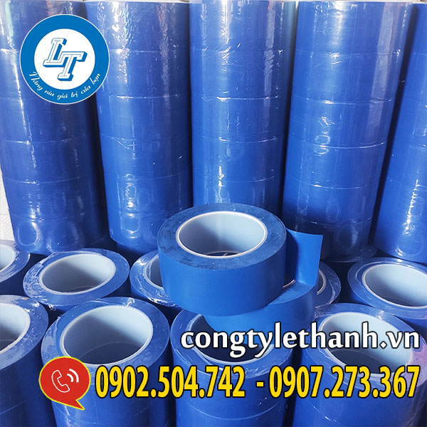 Băng keo dán nền nhiều màu, độ bền tốt giá sỉ lẻ Băng keo dán nền màu xanh