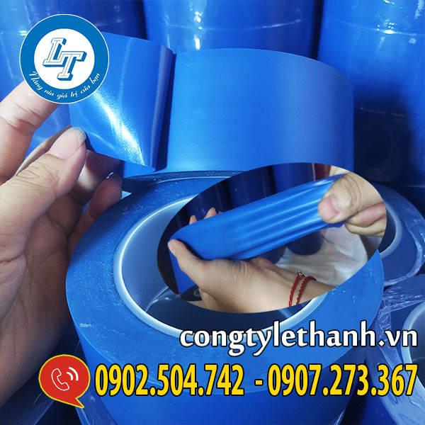 Băng keo dán nền nhiều màu, độ bền tốt giá sỉ lẻ Băng keo dán nền màu xanh
