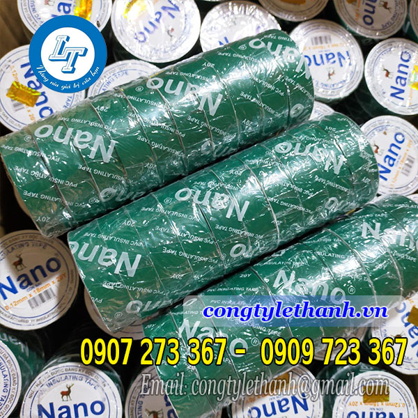 Nơi bán băng keo điện đạt chuẩn chất lượng Băng keo điện xanh lá con nai