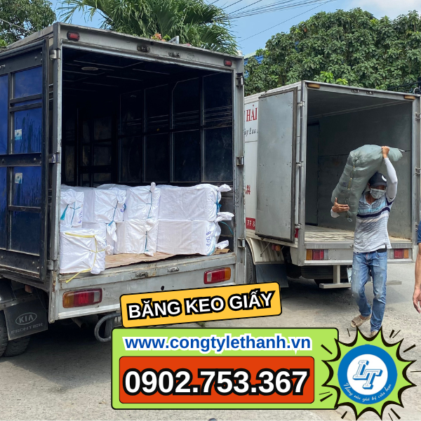 Xe giao băng keo Xe giao băng keo