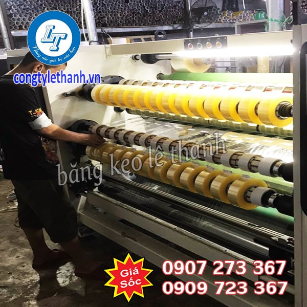 Máy sản xuất băng keo Máy sản xuất băng keo