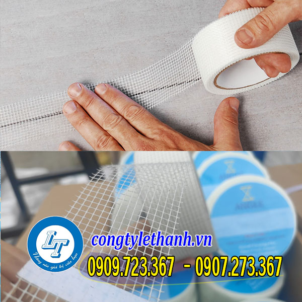 Nhà phân phối băng keo lưới thạch cao uy tín Ứng dụng băng keo lưới thạch cao
