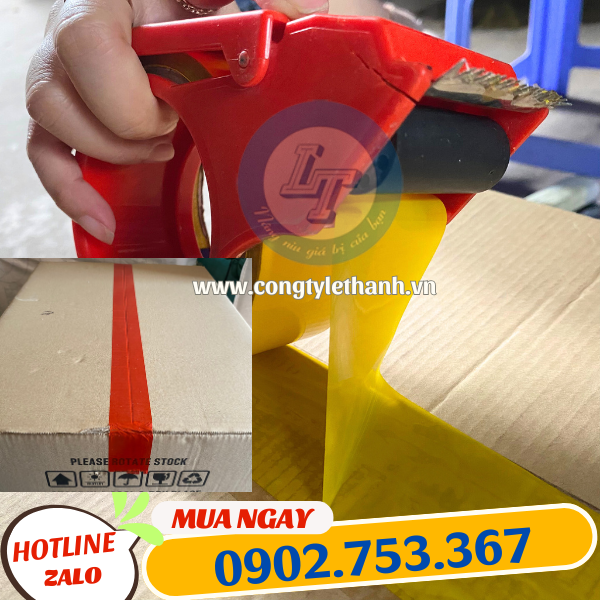 Băng keo OPP màu bám dính dùng đóng thùng carton Băng keo OPP màu bám dính dùng đóng thùng carton