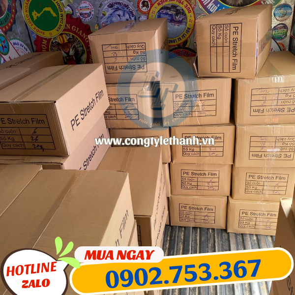 Băng keo trong dán thùng chắc chắn Băng keo trong dán thùng chắc chắn