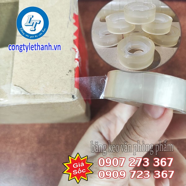 Mua băng keo văn phòng phẩm 1f2, 1f8 nhỏ gọn, tiện lợi Công dụng của băng keo văn phòng phẩm
