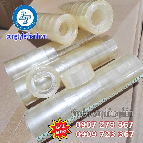 Mua băng keo văn phòng phẩm 1f2, 1f8 nhỏ gọn, tiện lợi Băng keo văn phòng phẩm 1f2, 1f8