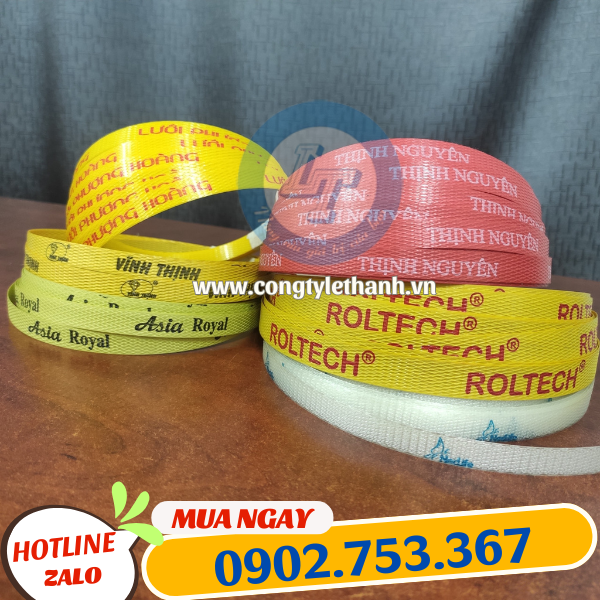 Dây đai nhựa PP in logo Dây đai nhựa PP in logo