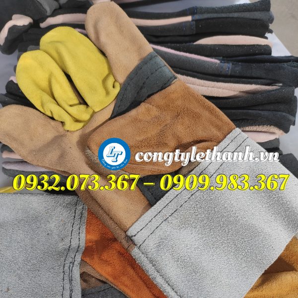 Bao tay da hàn chịu nhiệt chất lượng, giá tốt cho thợ hàn Bao tay da hàn chịu nhiệt