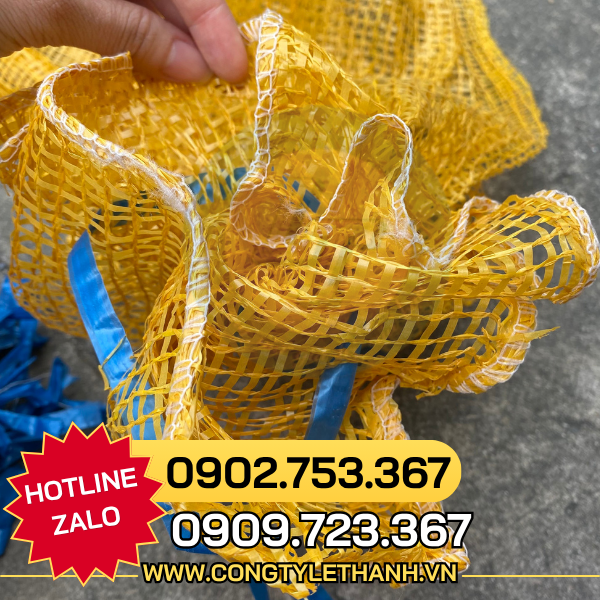 Bao lưới đựng rau củ nông sản giá sỉ, thoáng khí, dễ đóng hàng Bao lưới đựng rau củ nông sản giá sỉ, thoáng khí, dễ đóng hàng