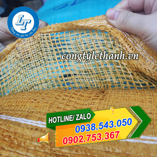 MUA SỈ BAO LƯỚI ĐỰNG NÔNG SẢN, TÚI LƯỚI BỌC TRÁI CÂY GIÁ RẺ HCM bao lưới nhựa