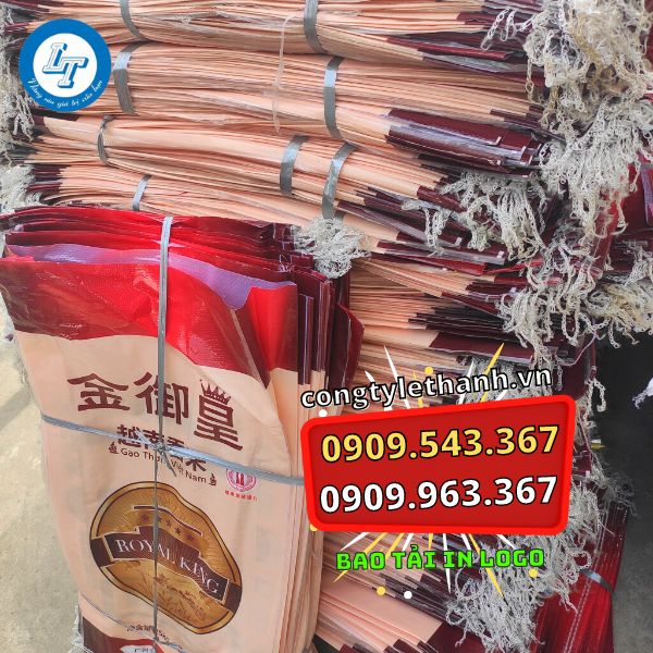 BAO TẢI IN LOGO GIÁ RẺ THEO YÊU CẦU TẠI HCM bao tải in logo