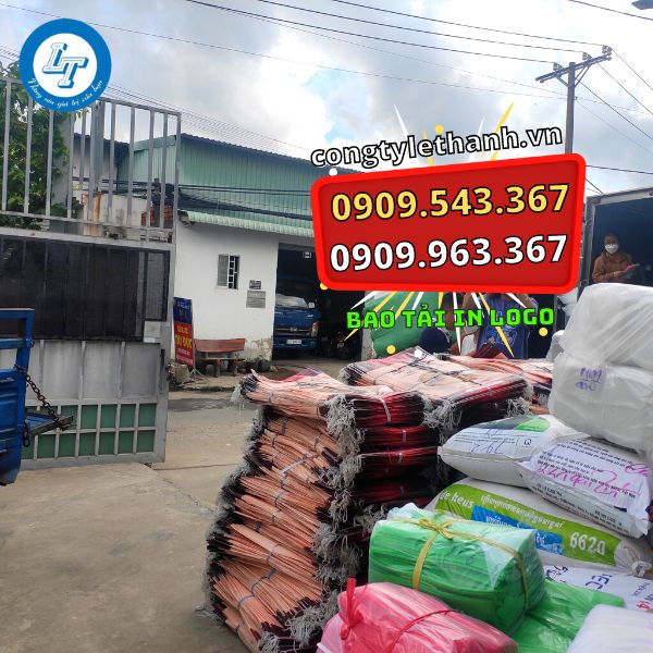 BAO TẢI IN LOGO GIÁ RẺ THEO YÊU CẦU TẠI HCM kho bao tải giá sỉ