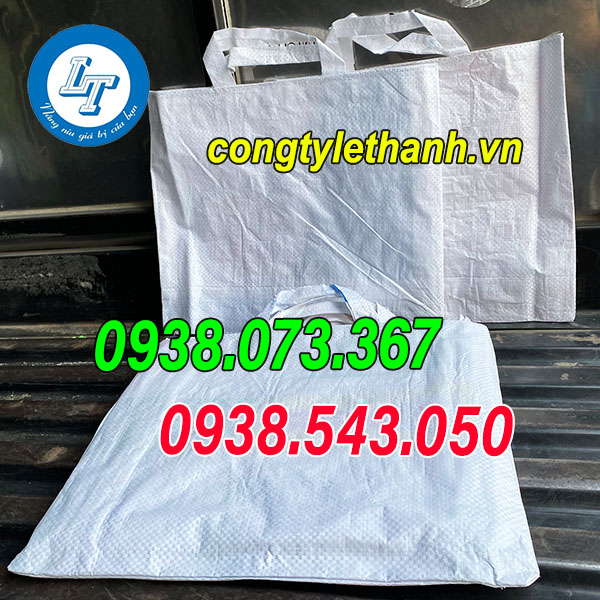 NHÀ CUNG CẤP BAO TẢI CŨ LÀM TÚI XÁCH 2 QUAI NHIỀU SIZE GIÁ RẺ NHẤT bao tải làm túi 2 quai giá rẻ