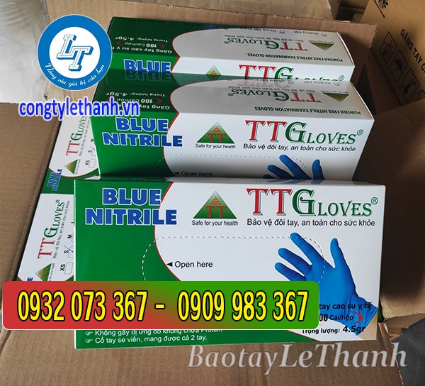 Găng tay cao su y tế TTGloves Bao tay y tế TTGloves