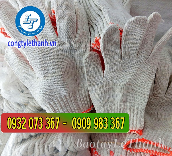 Găng tay len kem trắng Bao tay len kem trắng