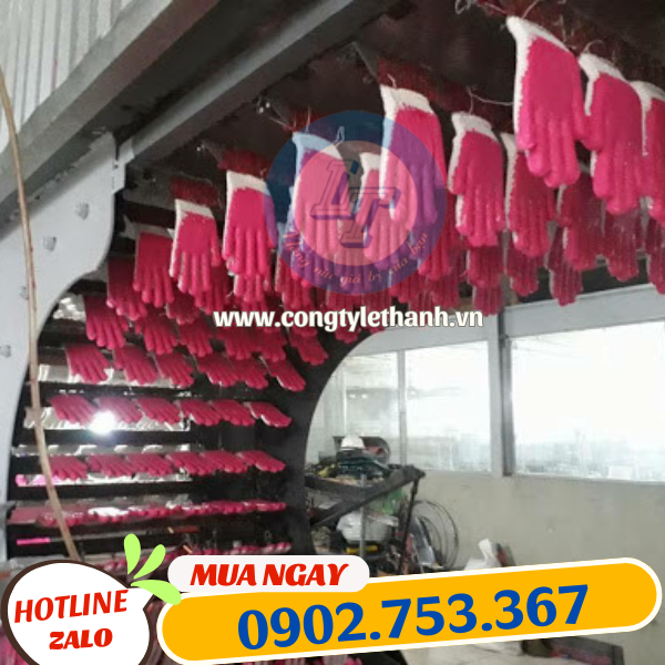 Công nghệ sản xuất găng tay len nhúng nhựa Công nghệ sản xuất găng tay len nhúng nhựa