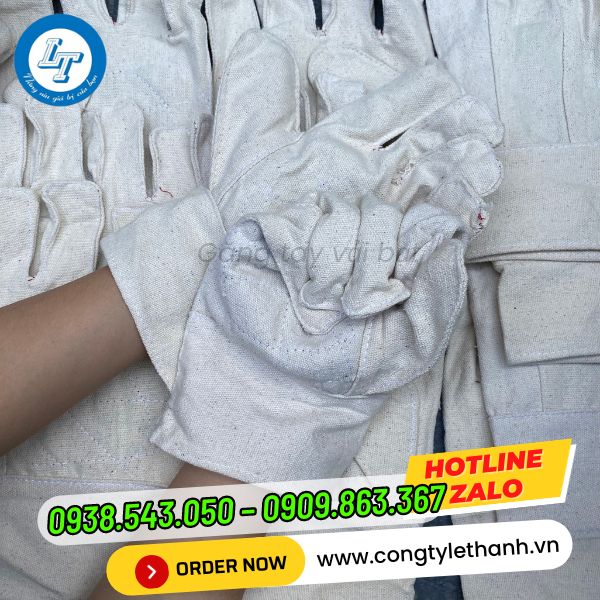 GĂNG TAY VẢI BẠT SỈ RẺ NHẤT bao tay vải bạt giá sỉ