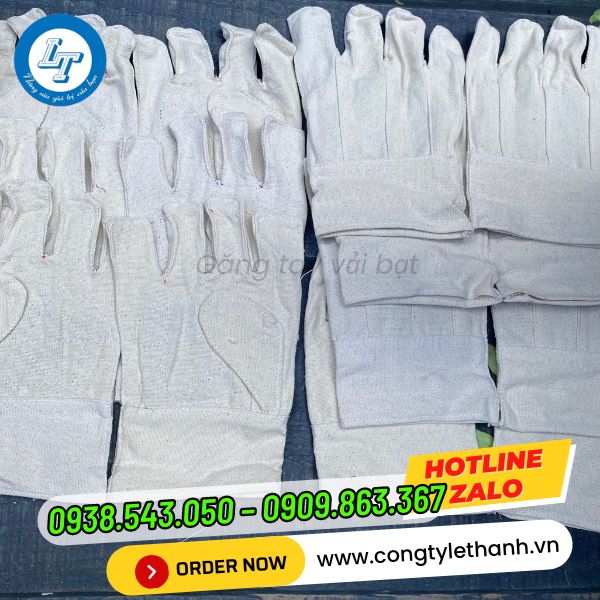 GĂNG TAY VẢI BẠT SỈ RẺ NHẤT bao tay vải bạt