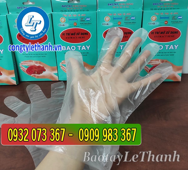 Găng tay xốp, găng tay nilon Bao tay xốp