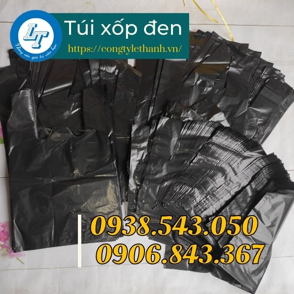 Túi xốp đen giá sỉ nhiều kích thước bao xốp đen