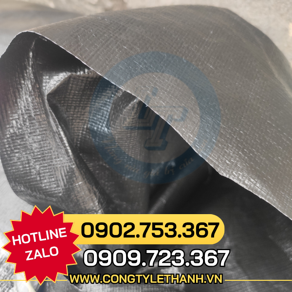 CƠ SỞ CUNG CẤP SỈ BẠT NHỰA, BẠT CHE MƯA NẮNG CHẤT LƯỢNG Bạt nhựa đen