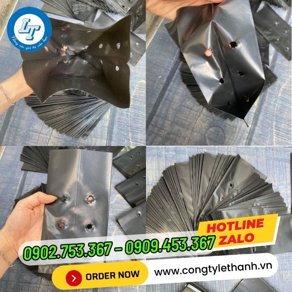 CHUYÊN SỈ TÚI BẦU ƯƠM CÂY GIỐNG NÔNG NGHIỆP GIÁ RẺ cấu tạo túi ươm cây