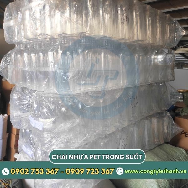 Chai nhựa có sẵn ngay kho đóng theo kiện Chai nhựa có sẵn ngay kho đóng theo kiện