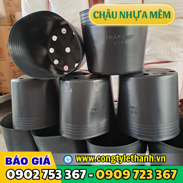 chậu nhựa mềm trồng cây giá sỉ nhiều kích thước chậu nhựa mềm trồng cây giá sỉ nhiều kích thước