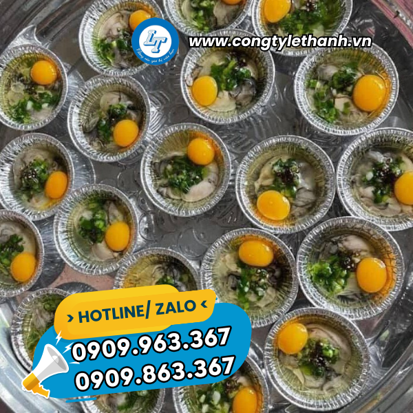 SET 50 - 100 CHÉN GIẤY BẠC NƯỚNG HÀU, TART TRỨNG GIÁ ƯU ĐÃI SET 50 - 100 CHÉN GIẤY BẠC NƯỚNG HÀU, TART TRỨNG GIÁ ƯU ĐÃI