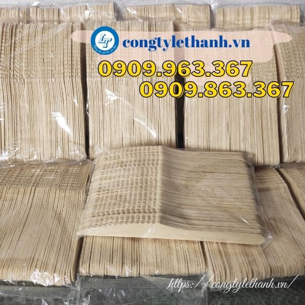 Dao gỗ đồ dùng 1 lần giá rẻ chất lượng dao gỗ