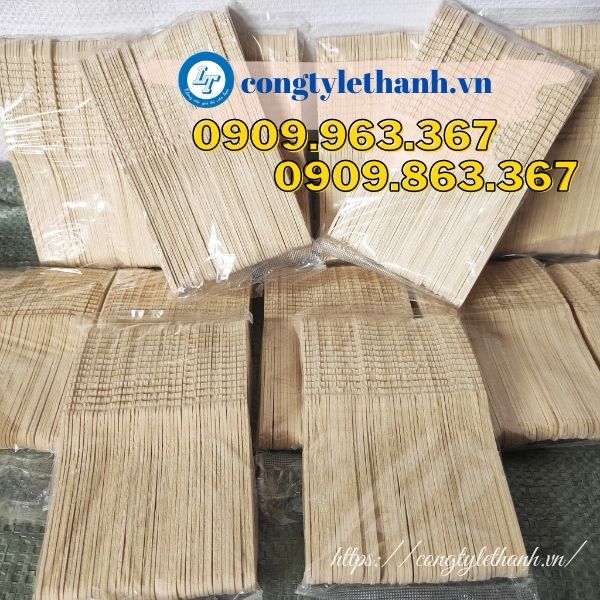 Dao gỗ đồ dùng 1 lần giá rẻ chất lượng dao gỗ