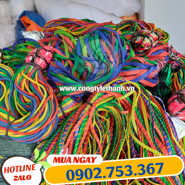 Dây cao su chằng hàng 50 sợi/bó Dây cao su chằng hàng 50 sợi/bó