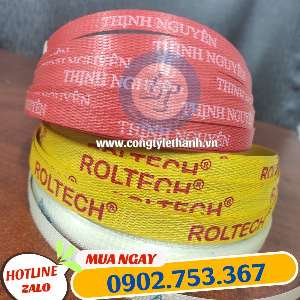 DÂY ĐAI NHỰA IN LOGO GIÁ SỈ dây đai in thương hiệu giá rẻ