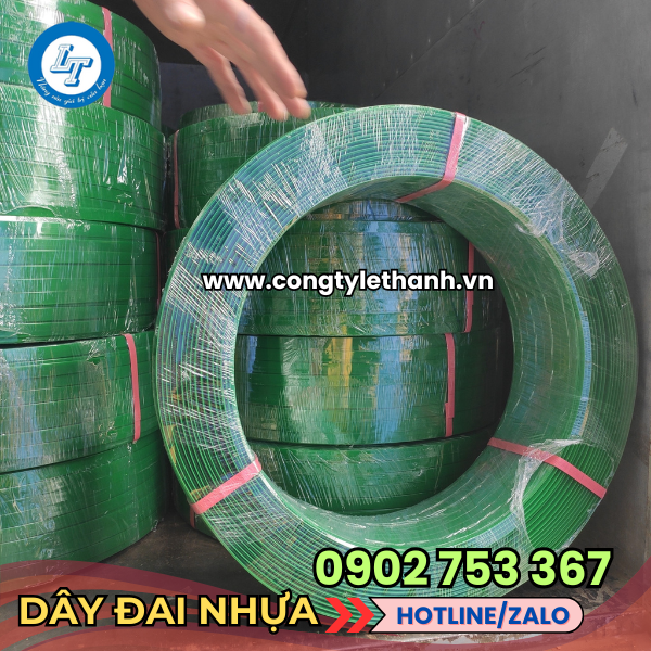 Dây đai nhựa màu sắc đồng đều chất lượng Dây đai nhựa màu sắc đồng đều chất lượng