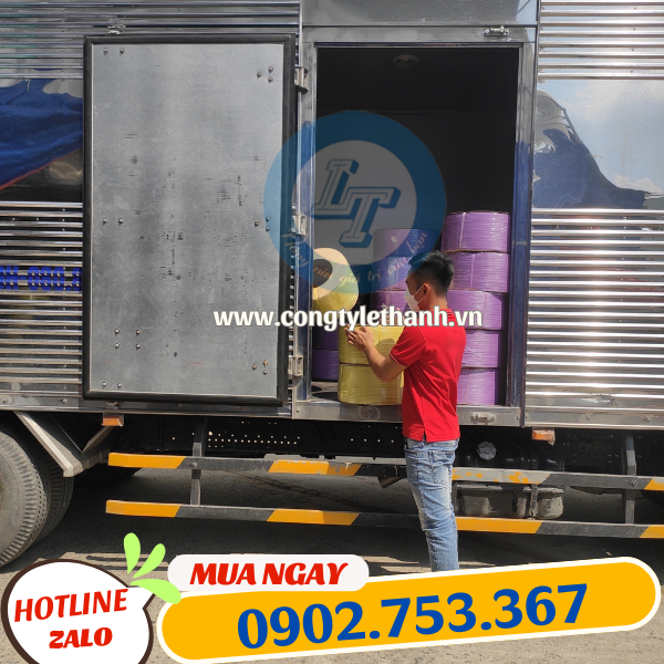 công ty giao hàng dây đai nhựa đến khách công ty giao hàng dây đai nhựa đến khách