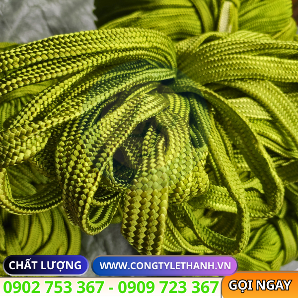 Nguồn dây dù xanh buộc hàng bản dẹt nhiều kích cỡ giá sỉ Nguồn dây dù xanh buộc hàng bản dẹt nhiều kích cỡ giá sỉ