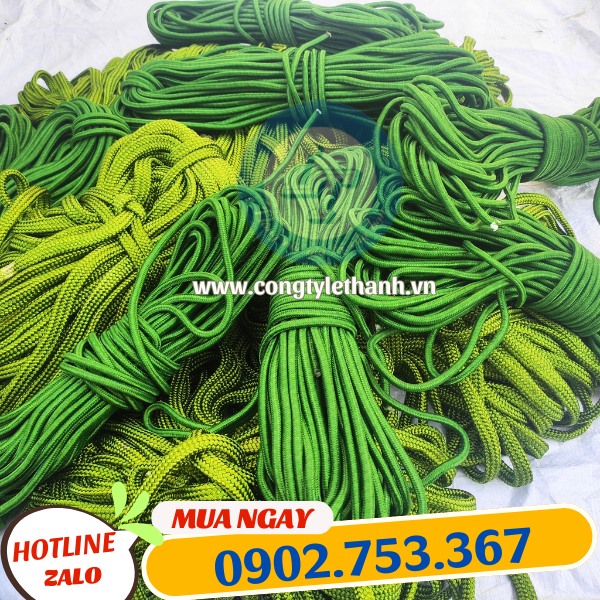 Dây dù chằng hàng đa dạng mẫu mã Dây dù chằng hàng đa dạng mẫu mã
