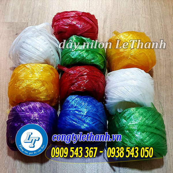 GIá siêu rẻ dây nilon cuộn nhiều màu, nhiều gam dây nilon cuộn nhiều màu