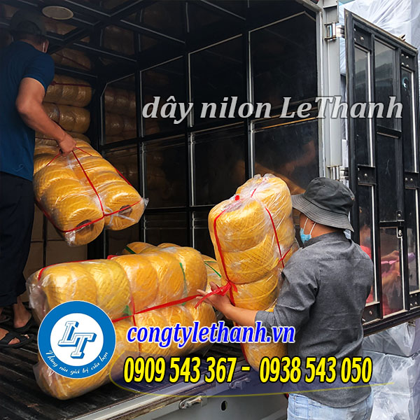 Giao hàng dây nilon cuộn dây nilon cuộn