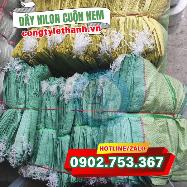 Ứng dụng dây nilon nem cuộn cột bảo tải Ứng dụng dây nilon nem cuộn cột bảo tải