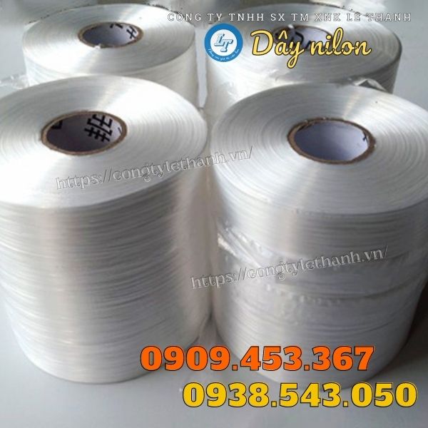 Dây nilon đài loan giá ưu đãi, giao hàng nhanh dây nilon đài loan màu trắng