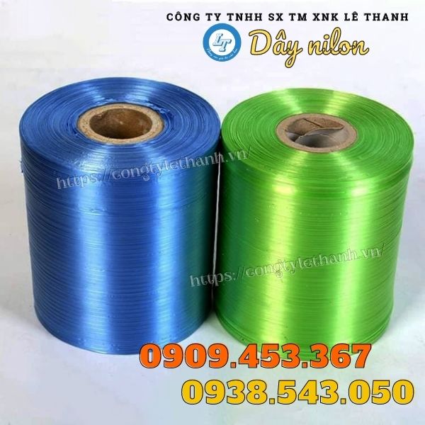 Dây nilon đài loan giá ưu đãi, giao hàng nhanh dây nilon đài loan màu xanh