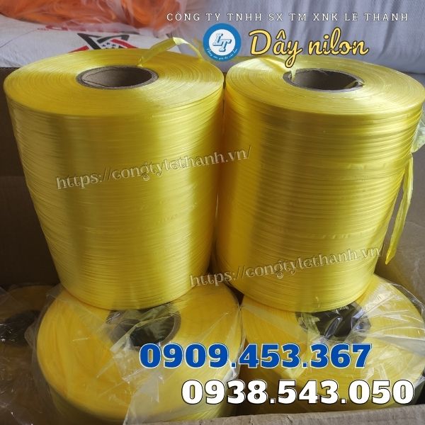 Dây nilon đài loan giá ưu đãi, giao hàng nhanh dây nilon đài loan màu vàng