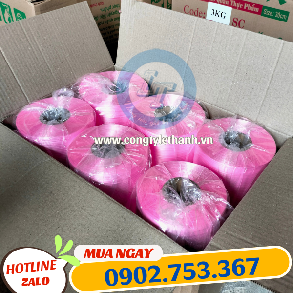 Mua dây nilon đài loan giá siêu tiết kiệm thùng dây nilon hồng