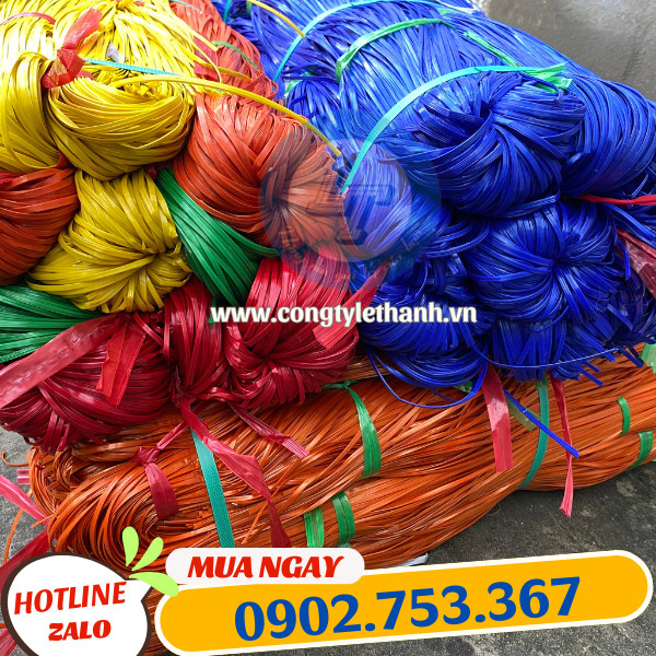 Dây nilon kẽm cứng đóng thành từng bó 1kg Dây nilon kẽm cứng đóng thành từng bó 1kg