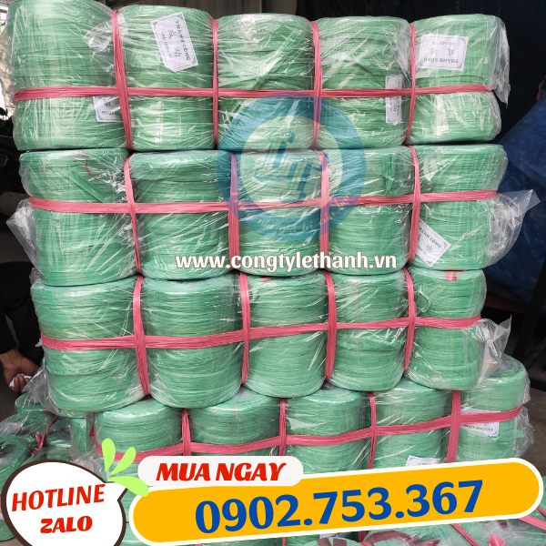 Dây nilon ống đóng gói 10 cuộn/kiện Dây nilon ống đóng gói 10 cuộn/kiện